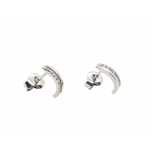 Pendientes de oro blanco y diamantes