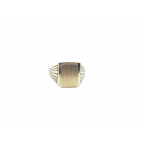 sello de oro amarillo