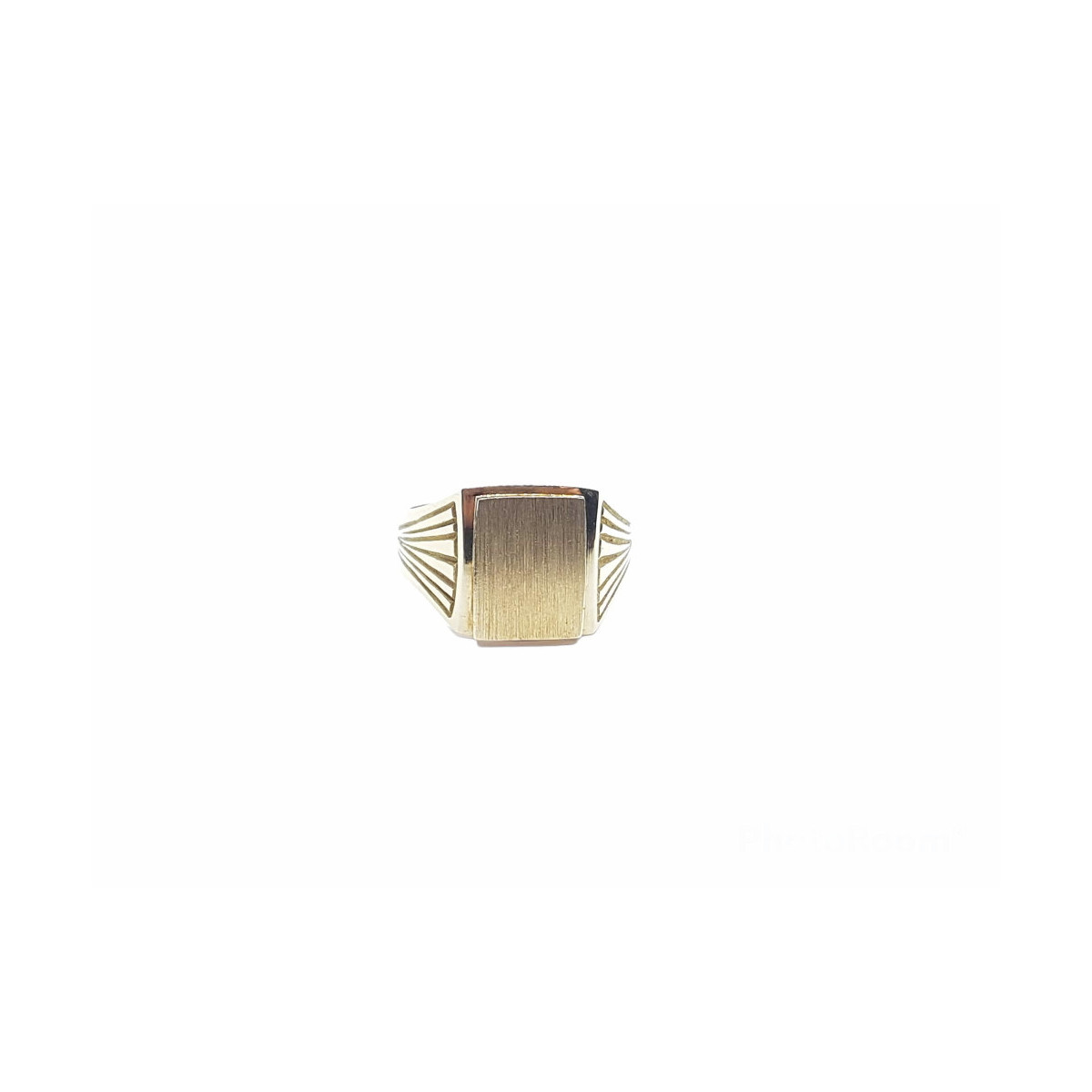 sello de oro amarillo