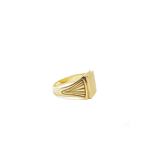sello de oro amarillo